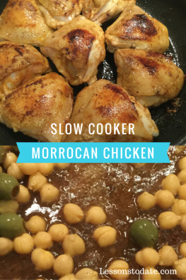 Slow Moroccan chicken